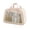 Pink, variant on Aihimol Travel Toiletry Bag Easy Clean Makeup Organizer Through Hanging Cosmetic Bag Travel Accessories Full Sized Toiletries Shampoo, Toothbrush Bags For Women