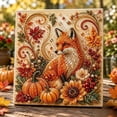 thumbnail image 3 of Autumn Pearl Bead Art Craft Kit with Fox, Pumpkins, Sunflowers and Fall Leaves, 3 of 7