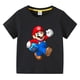 thumbnail image 2 of Camiseta de algodón puro con estampado de dibujos animados de Super Mario para niños, camiseta de manga corta cómoda, varios colores, regalos de navidad, novedad de verano 2022 zhangmengya LED, 2 of 2