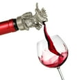 thumbnail image 4 of MY POUR HEAD ORIGINAL Stainless Steel Wine Pourer Aerator - Sun & Moon, 4 of 6