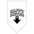 thumbnail image 3 of Pet and Dog Bandana Screen Printed, "Happy Meter", 3 of 10