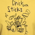 thumbnail image 3 of CafePress - Chicks With Sticks Light T Shirt - Men's Classic Graphic T-Shirt, 3 of 4