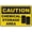 Warning Sign 4, variant on Caution Asbestos Dust Hazard Sign 8"x12", Aluminum Tin Warning Signs for Home Outdoor Garden, Durable Industrial Hazard Sign