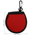 thumbnail image 5 of SEWOART Golf Ball Washer Pocket Neoprene Ball Cleaning For Golf Activities 1Pack, 5 of 6