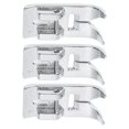 thumbnail image 1 of Prensatelas de corte lateral, 3 piezas, accesorios para máquina de coser, prensatelas de uso práctico, 1 of 14