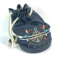 thumbnail image 1 of Pre-Owned GUCCI 1.112 Marine Shoulder Bag Leather Coated Canvas Women's Navy (Good), 1 of 10