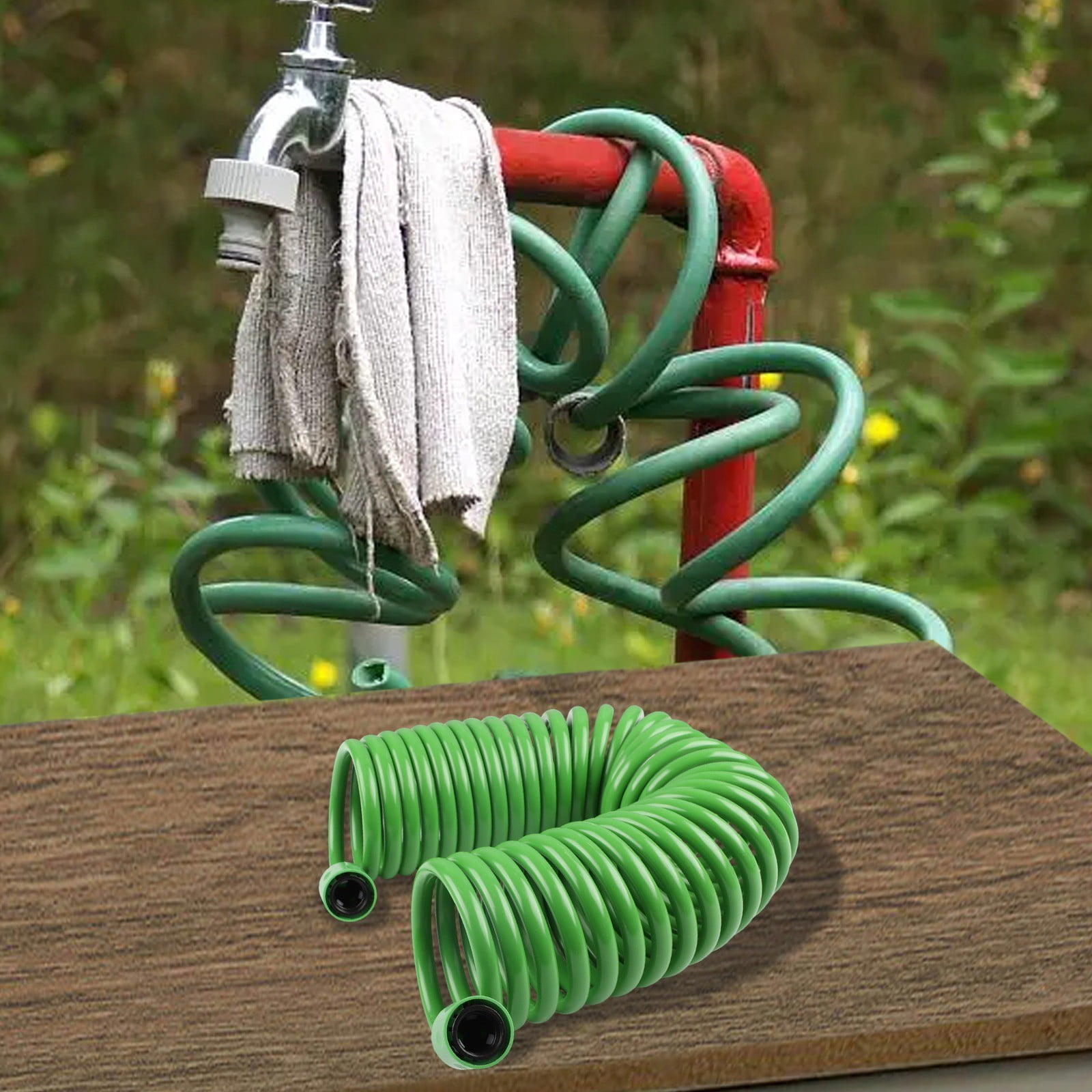 Flexible Garden Hose 7.5M/10M/15M/20M Expandable Retractable Spring Water Pipe For Car Wash Flower Lawn Watering Garden Hose