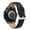 Black, variant on 22mm Genuine Leather Watch Band Quick Release Strap Smartwatch Bands Bracelet