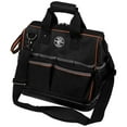 thumbnail image 3 of Klein Tools 55431 Black & Orange Tradesman Pro 31 Pocket Lighted Tool Bag, 3 of 16