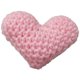 thumbnail image 2 of Pequeño corazón de ganchillo con bolsillo, tejido acrílico, mini símbolo de amor de 7 cm, pequeño recuerdo para el Día de San Valentín o cumpleaños, tarjeta de nombre extraíble con bolsa de organza,, 2 of 5