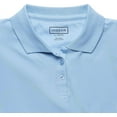 thumbnail image 4 of INGEAR Women's Short Sleeve Polo Shirts, Casual Collared Golf Tops, 2 Pack Blue L, 4 of 6