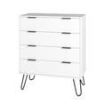 thumbnail image 1 of Comoda Cajonera Moderna de Madera, Estilo Nordico, 4 Cajones, 1 of 4