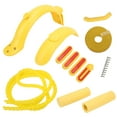 thumbnail image 1 of Electric Scooter Accessories, Rear Mudguard Practical Splashproof Strong Toughness Handbrake Silicone Cover Silicone Grip Scooter Mudguard Set  For Replacement Yellow, 1 of 8