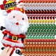 thumbnail image 2 of 50/1 piezas de globo de aluminio navideño con forma de hombre de jengibre, Papá Noel, árbol de Navidad, decoración para fiesta de Navidad, juguetes para niños, regalos, 2 of 5