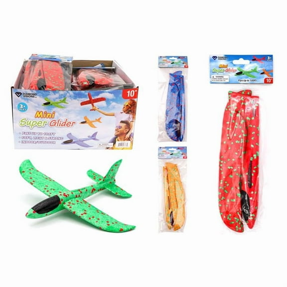 GLIDER AIRPLANE ASST(Pack of 24)