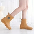 thumbnail image 2 of KEINXS Festive Women‘s PVC Rain Boots  Pure Color  Round Toe  Waterproof  and Durable, 2 of 7