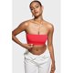 thumbnail image 3 of Sostén INLYRIC Mujer Bandeau Sin Tirantes Sin Costuras Rojo Brillante XL, 3 of 6
