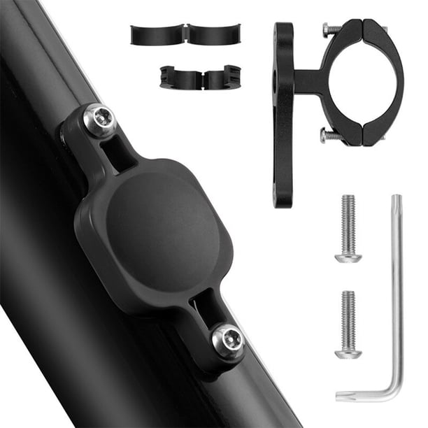 Sonducket Pieza de rastreador de bicicleta Sin fugas Suministros de montaje Tornillos de cubierta protectora Tapas de localizadores de artesanía Ciclismo Negro