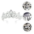 thumbnail image 6 of FENGGUIQU Luxurious Zinc Alloy Bridal Crown - Eye-Catching Wedding Headdress, 6 of 8