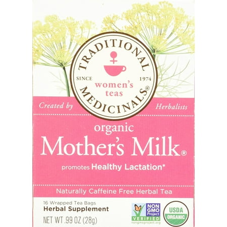Tea Mothers Milk Org3, Women's tea that promotes healthy lactation By Traditional (Moms Best Friend Milf)