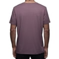 thumbnail image 2 of Playera Cuello Redondo Para Hombre De Algodón Pima y Tela Spandex Unbranded Co  Crew Neck Rosewood M, 2 of 6