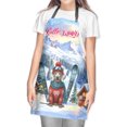 thumbnail image 2 of Hello Welcome Winter The Ski Weimaraner Snowy Day Apron Weim Gray Ghost Dog Lover for Cooking Grilling Baking Painting Gardening - 13013, 2 of 5