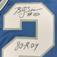 thumbnail image 3 of Autographed/Signed Billy Sims 80 ROY Detroit Blue Football Jersey JSA COA, 3 of 4
