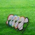 thumbnail image 2 of Conner Kids' Foldable Football Goal - Portable Indoor/Outdoor Training Net with Durable Fiberglass Poles & 190T Material, Easy Setup for Skill Development, Compact Size for Small Spaces,Red ,1PC, 2 of 5
