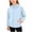 Blue, variant on Girls Zip Up Cropped Hoodies Long Sleeve Sweatshirts Kids Summer Casual Lightweight Jacket with Pockets Sun Protection Jacket 1-13Y