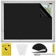 thumbnail image 2 of Store Occultant Portable 57.09x78.74 Pouces Tissu Oxford Rideau Occultant de Voyage Protection de la Vie Privée, 2 of 10