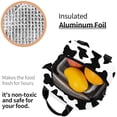 thumbnail image 5 of Sunyuer Girls Cow Printed  Pattern Insulated Waterproof Oxford Cloth Reusable Lunch Bag, 5 of 6
