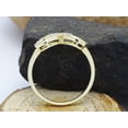 thumbnail image 7 of AFFY 0.10CT White Natural Diamond Sideways Cross Infinity Ring in 10k Yellow Gold-8.5, 7 of 7