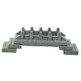 thumbnail image 4 of Soimiss Small Stone Bridge Model Arch Bridge Olive Green Sandstone 1Pack, 4 of 8