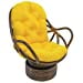 thumbnail image 3 of 48-inch by 24-inch Solid Twill Swivel Rocker Cushion, 3 of 5