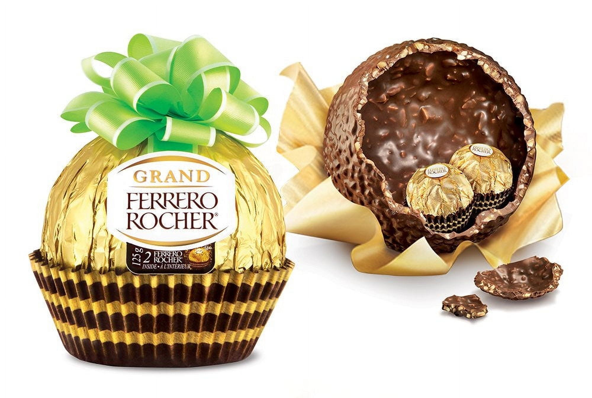 Chocolat au lait et noisette Grand Ferrero Rocher 125g
