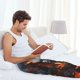 thumbnail image 5 of Balery Lava Dragon Pantalones de pijama para hombre, pijama ultraligero, pantalón de descanso-Medium, 5 of 6