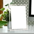 thumbnail image 6 of KMSS Picture Frames Magnetic Acrylic Photo Frame 6/8 inch Clear Display Frame Double Sided Frameless Desktop Picture Frame for Graduation, Birthday, Decoration, 6 of 7