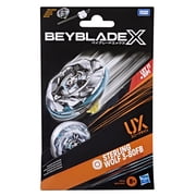 Beyblade X Sterling Wolf 3-80FB UX Starter Pack Set with Stamina Battling Top & Launcher, Ages 8+