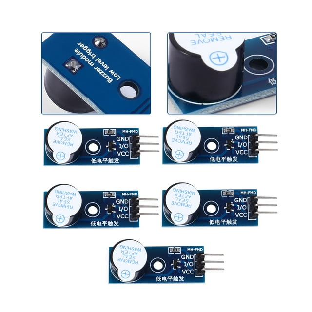 IFANLANDOR 5Pack Door Window Alarm Module Blue PCB for Control Panel Electronic Projects Electronics Enthusiasts