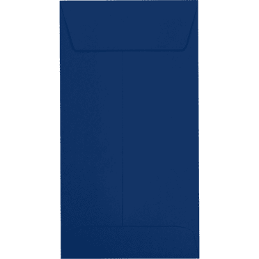 LUXPaper #7 Coin Envelopes, 80 lb, 3 1/2 x 6 1/2, Navy Blue, 250 Pack