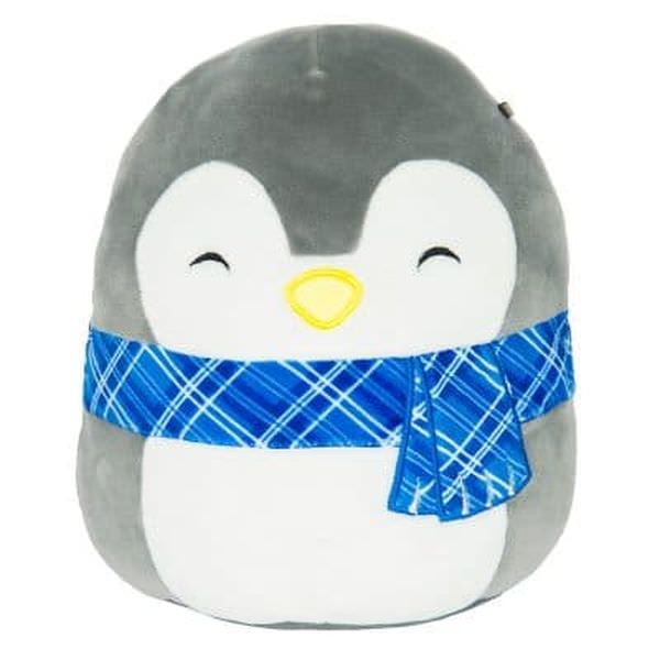 Squishmallows 3.5" Jen penguin clip plush animal toy keychain Christmas Holiday 