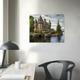 thumbnail image 3 of COMIO  Canvas Wall Art Boldt Castle Posters Pictures Wall Decor Landscape Canvas Prints、For Living Room、Bedroom、Office With Framed, 3 of 4