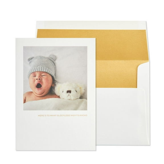 NIQUEA.D, Yawning Baby New Baby Card