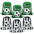 thumbnail image 2 of 12Pcs Football Party Favors Drawstring Bags Soccer Ball Gift Goodie Bag Kids Sports Theme Party Decoration Supplies A, 2 of 5
