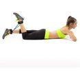 thumbnail image 4 of ProSource Bande de Résistance pour Jambes Tube Robuste, 6.8-9 kg avec Poignets Rembourrés pour Entraînements Bas du Corps, 4 of 5