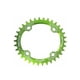 thumbnail image 4 of Eigraketly Bicicleta 38T Oval estrecho ancho 104BCD bicicleta de montaña placa de bielas bicicleta rueda de cadena ciclismo platos y Type2 NO2, 4 of 6