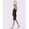 thumbnail image 6 of G4Free Lyocell Side Slits Women's Workout Tank Tops Soft Loose Fit High Neck Athletic Tanks Stretch Gym Running Top, 6 of 8