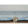 thumbnail image 3 of Capri Henley Blue Light Grey Area Rug 65 x 93 Transitional Polypropylene, 3 of 6