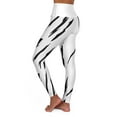 thumbnail image 3 of Effete Feline Claw Marks Scratch High Waist Yoga Leggings (AOP), 3 of 4
