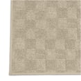 thumbnail image 3 of Koeckritz Rugs Putty Checkerboard Eco-Friendly DuraKnit Indoor/Outdoor Area Rug, 5' x 8', 3 of 8